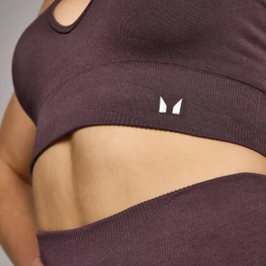 Femme MYPROTEIN Brassière à dos nu sans coutures MP Tempo pour femmes – Caramel