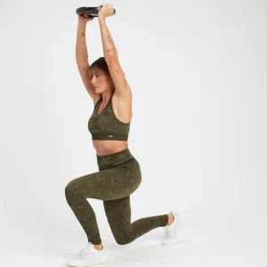 Femme MYPROTEIN Brassière de sport à motif sans coutures MP Adapt pour femmes – 