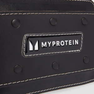 MYPROTEIN Ceinture de lestage en cuir  – Noir