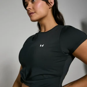 Femme MYPROTEIN Crop top à manches courtes MP Power pour femmes – 