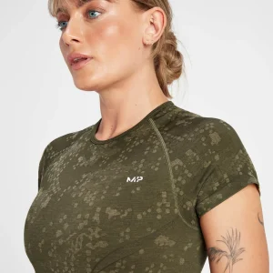 Femme MYPROTEIN Crop top à motif sans coutures MP Adapt pour femmes – 
