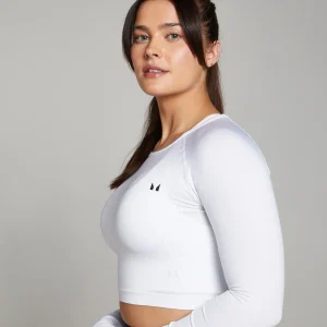 Femme MYPROTEIN Crop top sans coutures à manches longues MP Shape pour femmes – 
