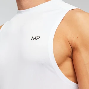 Homme MYPROTEIN Débardeur d’entraînement MP pour hommes – Blanc