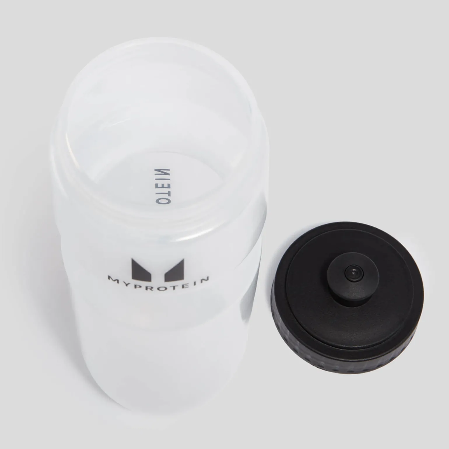 MYPROTEIN Gourde de sport – Transparent/Noir