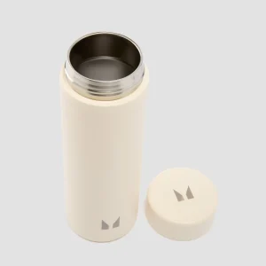 MYPROTEIN Gourde en acier inoxydable de grande taille – Crème naturel