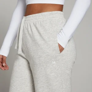 Femme MYPROTEIN Jogging coupe droite MP Basics pour femmes – Gris clair chiné