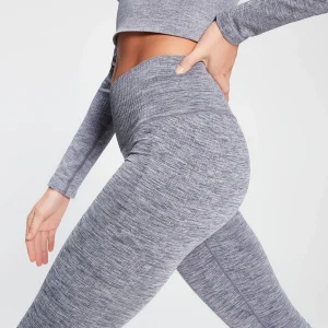 Femme MYPROTEIN Legging ¾ sans coutures MP Composure pour femmes – Bleu galaxie