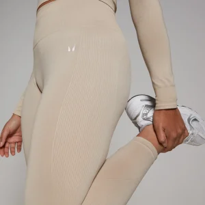 Femme MYPROTEIN Legging ⅞ sans coutures MP Shape pour femmes – Grès