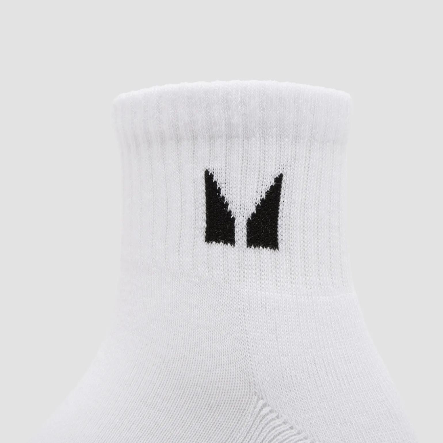 Femme MYPROTEIN MP Unisex Ankle Socks (3 Pack) - White