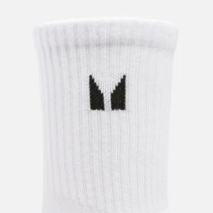 Femme MYPROTEIN MP Unisex Crew Socks (5 Pack) - White
