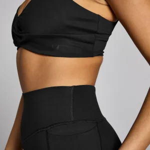 Femme MYPROTEIN MP Women's Lifestyle Twist Front Sports Bra - Black