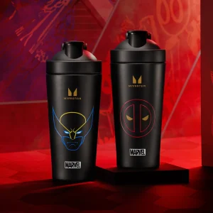 MYPROTEIN Wolverine Metal Shaker - Black
