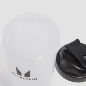 MYPROTEIN Shaker en plastique  – Transparent/Noir