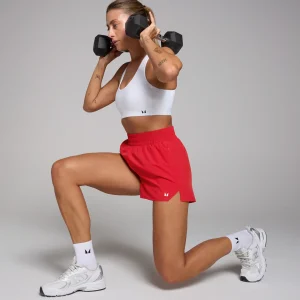 Femme MYPROTEIN Short tissé à poches MP Active pour femmes – Rouge vif