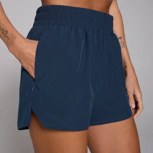 Femme MYPROTEIN Short tissé à poches MP Active pour femmes – Bleu foncé