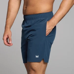 Homme MYPROTEIN Short tissé avec entrejambe de 18 cm MP Active pour hommes – Bleu foncé