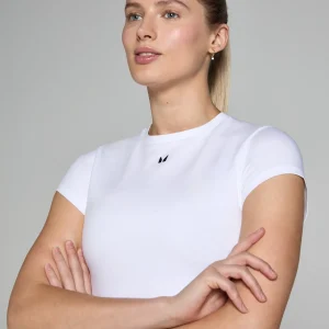 Femme MYPROTEIN T-shirt moulant à manches courtes MP Basics pour femmes – 